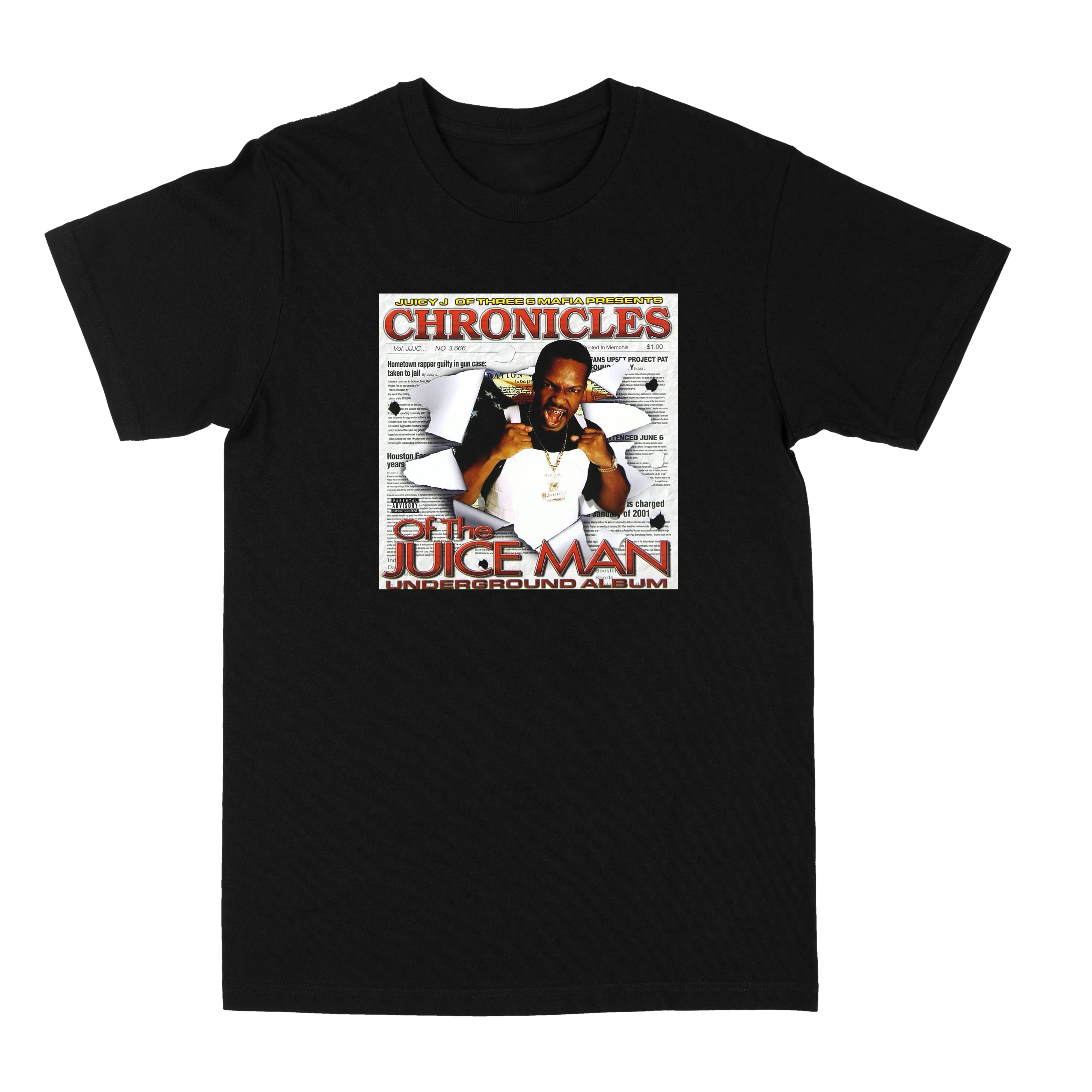 Juicy J Chronicles"Tee" Black,