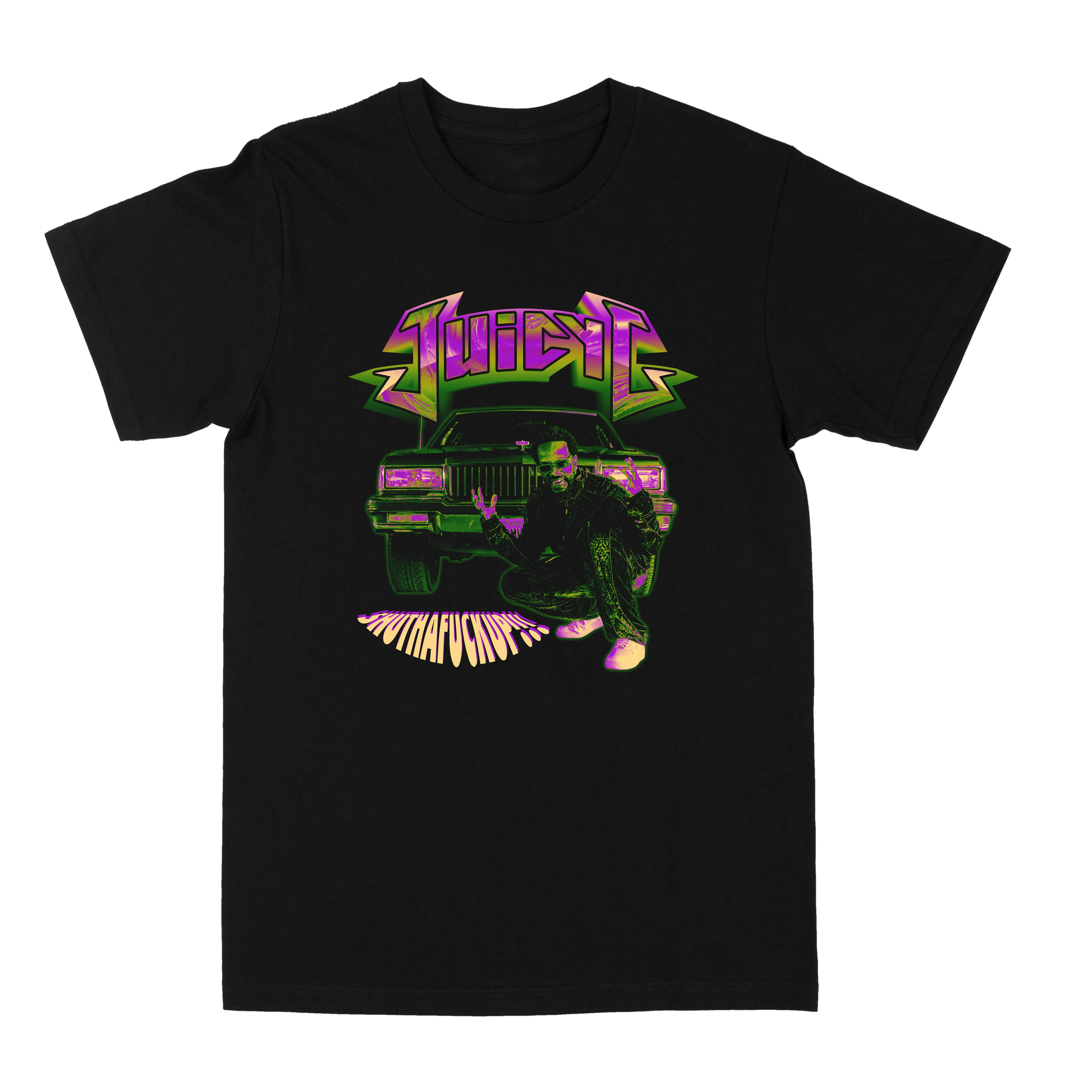 Juicy J Psychedelic "Tee" Black,