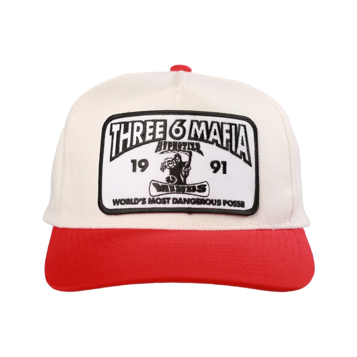 Snapback "Hypnotize Established" Cream/Red - Image 3