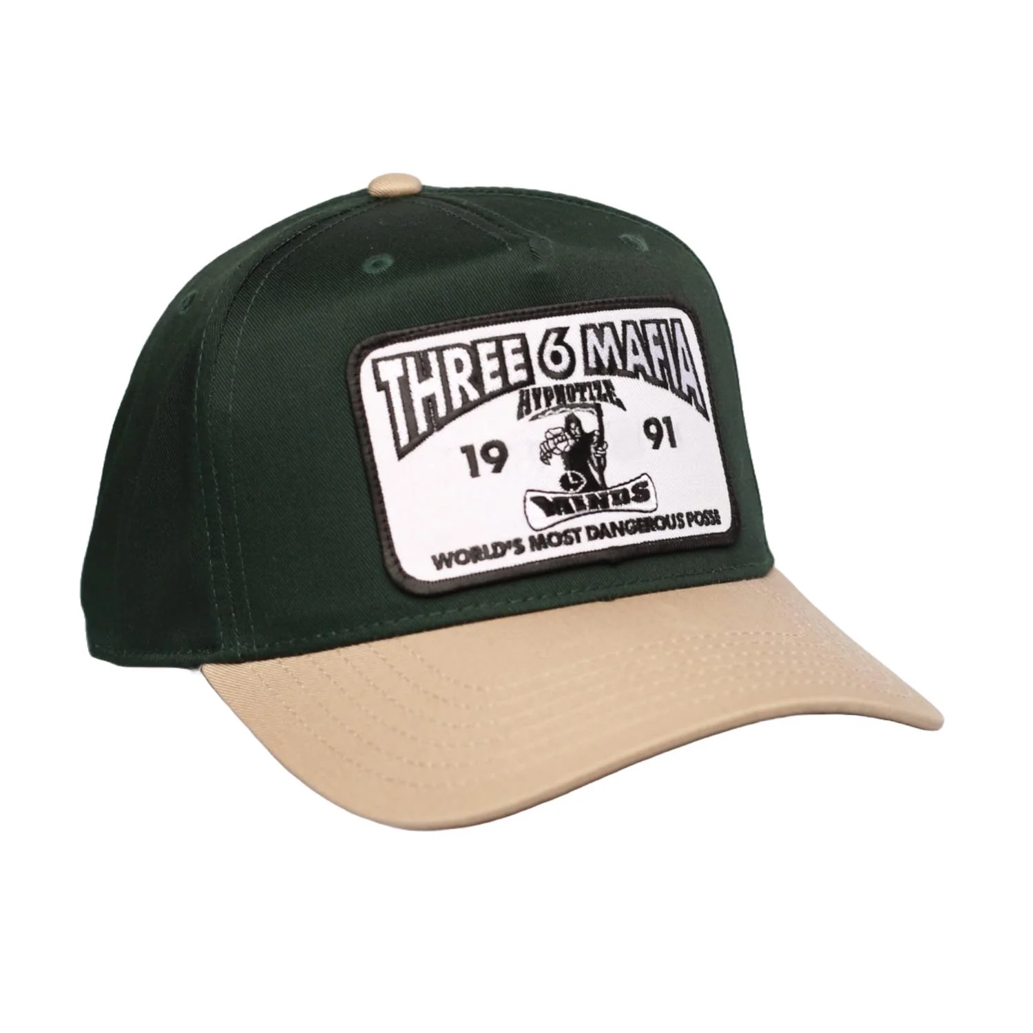 Snapback "Hypnotize Established" Forest Green/Cream - Image 3