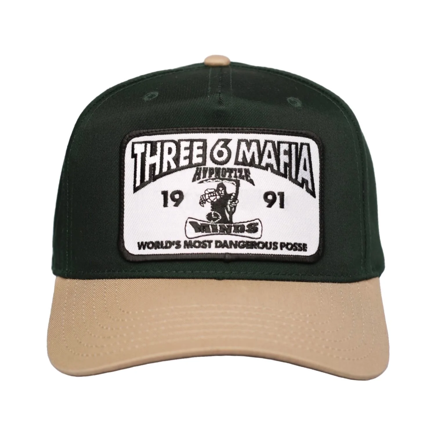 Snapback "Hypnotize Established" Forest Green/Cream - Image 4