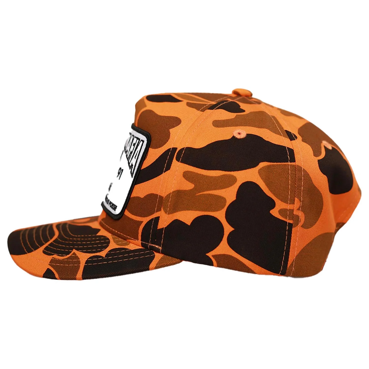 Snapback "Hypnotize Established" Orange Camo - Image 4