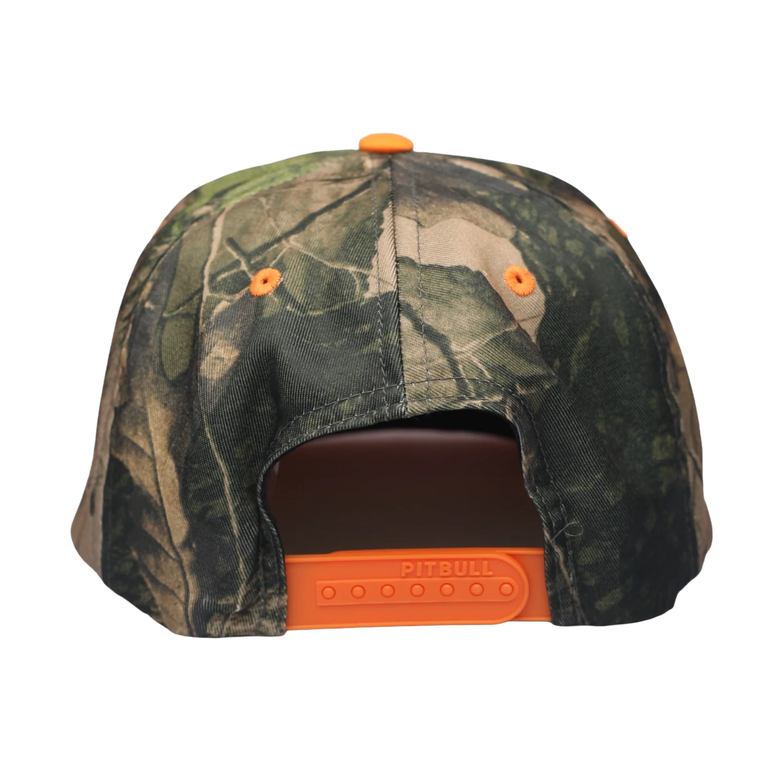 Snapback "Three 6 Mafia Orange Logo" Tree Camo - Image 4