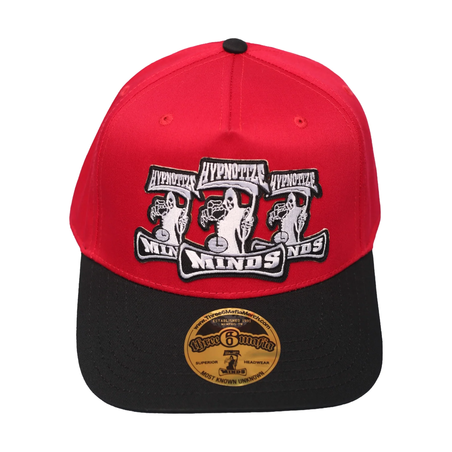 Snapback "Triple Hyp" Red/Black Hat